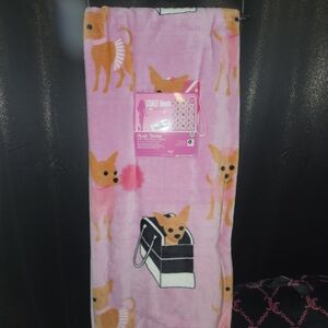 Legally Blonde pink plush blanket